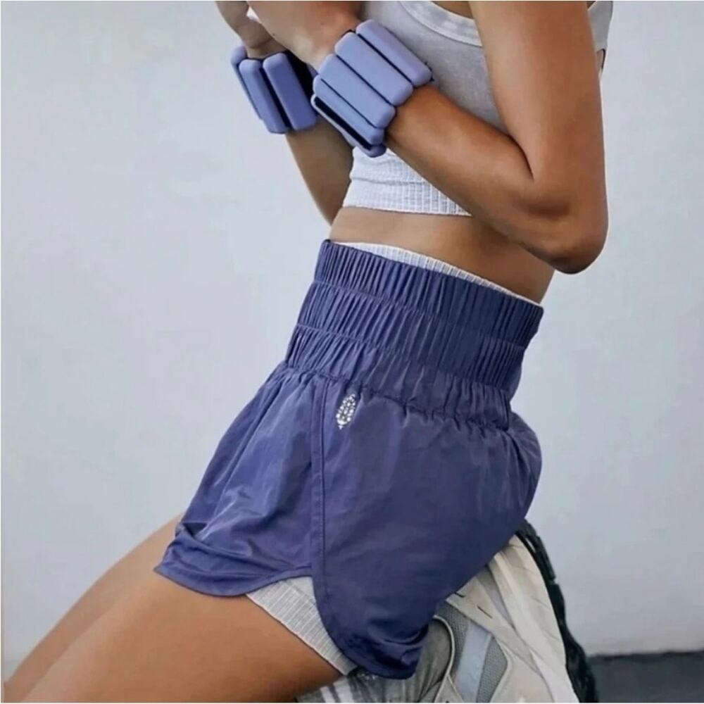 Free People Movement The Way Home Shorts Purple Lined Running Athletic S Sporty - Picture 2 of 10